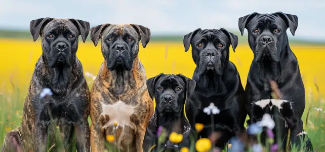 Les différentes nuances de pelage chez le cane corso : focus sur les spécificités et attraits de chaque couleur