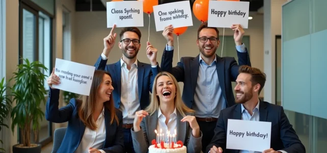 Idées de gifs d&rsquo;anniversaire humoristiques pour souhaiter joyeux anniversaire à une collègue