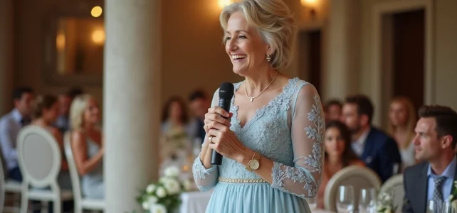 10 idées émouvantes pour un discours de maman lors du mariage de son fils